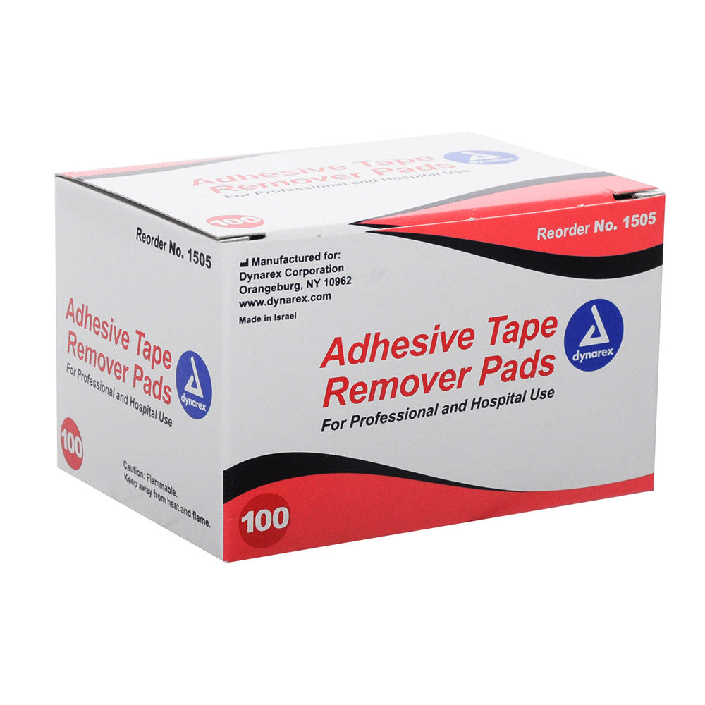 Dynarex Adhesive Tape Remover Pad - 100 Ea